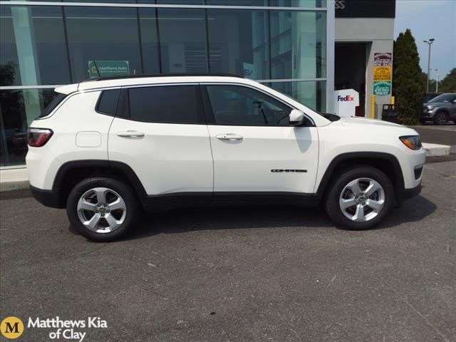 Used 2021 Jeep Compass Latitude with VIN 3C4NJDBBXMT524662 for sale in Vestal, NY