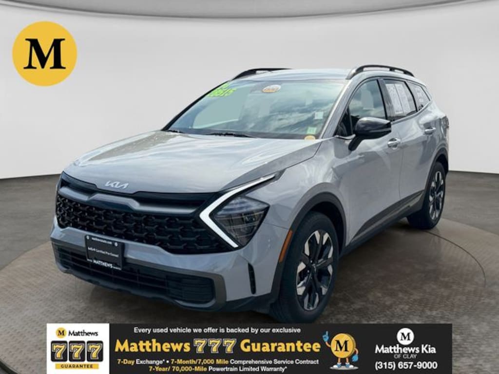 Certified 2024 Kia Sportage X-Line SUV