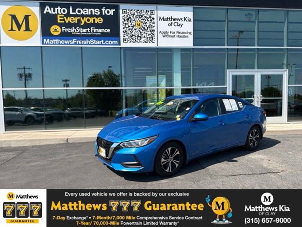 Used 2022 Nissan Sentra SV Sedan