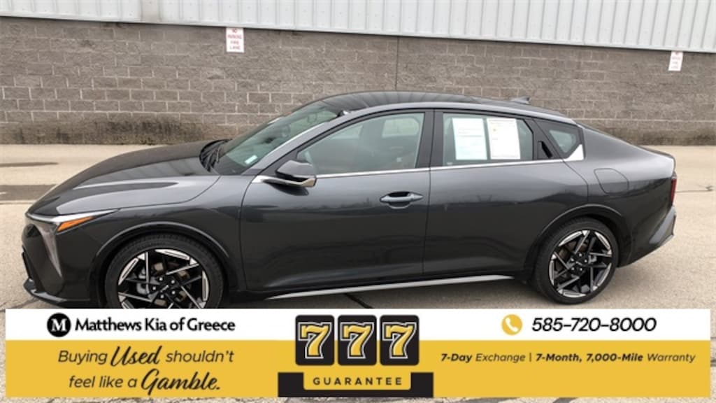 Certified 2025 Kia K4 GT-Line Sedan