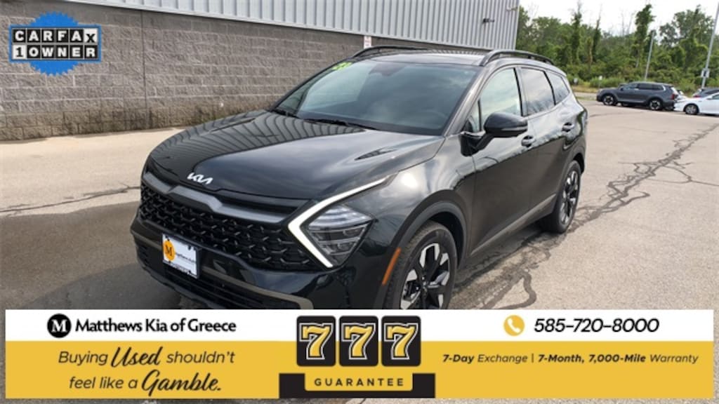 Certified 2023 Kia Sportage Plug-In Hybrid X-Line Prestige SUV