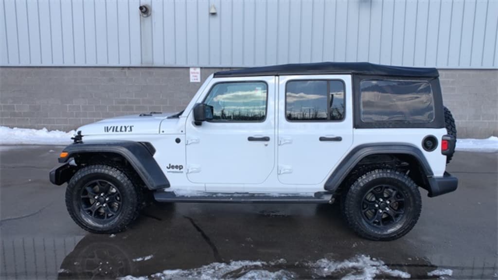 Used 2021 Jeep Wrangler Unlimited Willys SUV