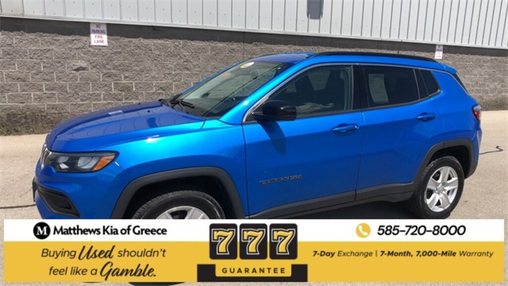Used 2022 Jeep Compass Latitude SUV