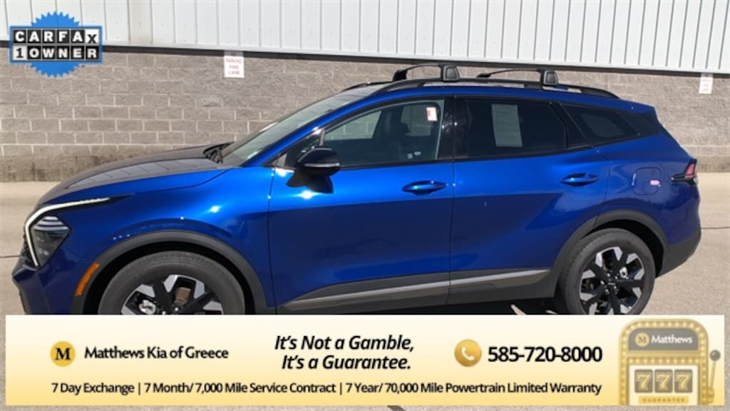 Certified 2024 Kia Sportage X-Line SUV