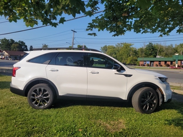 Certified 2022 Kia Sorento X-Line EX with VIN 5XYRHDLF2NG150748 for sale in Vestal, NY