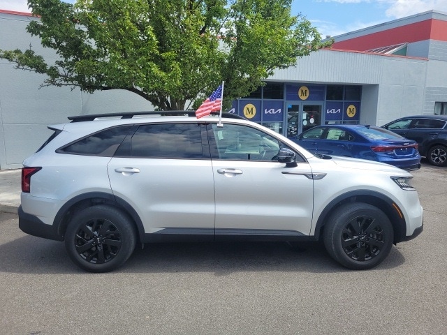 Certified 2022 Kia Sorento X-Line S with VIN 5XYRLDLC2NG086490 for sale in Vestal, NY