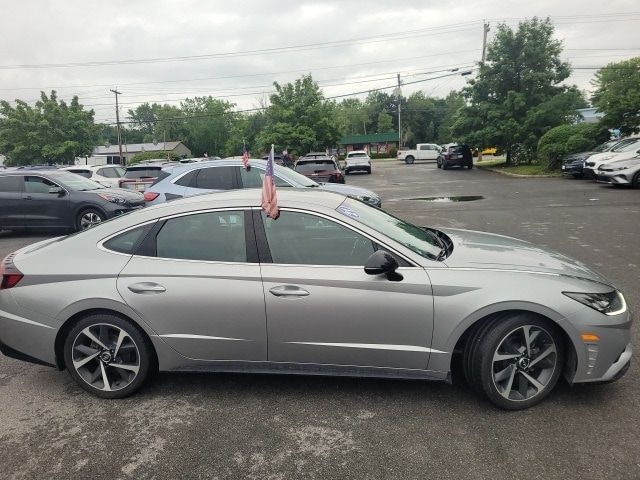 Used 2021 Hyundai Sonata SEL Plus with VIN 5NPEJ4J23MH083605 for sale in Vestal, NY