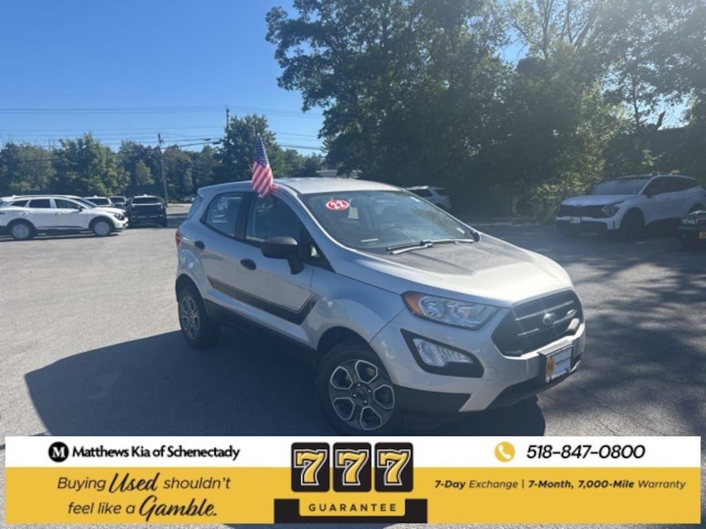 Used 2022 Ford EcoSport S SUV