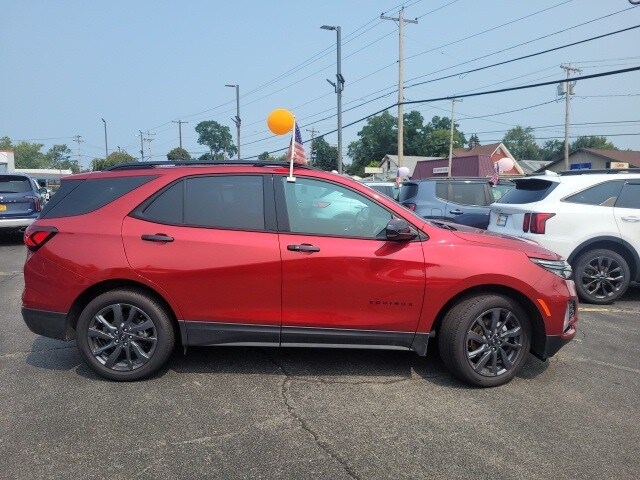 Used 2023 Chevrolet Equinox RS with VIN 3GNAXWEG2PL269436 for sale in Vestal, NY