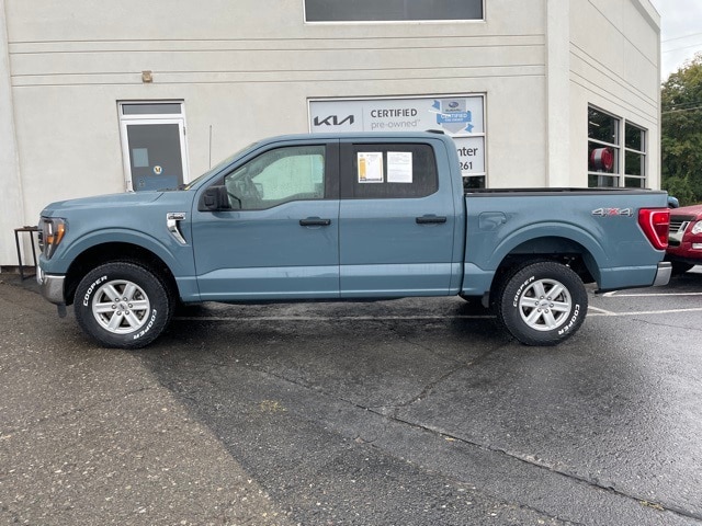 Used 2023 Ford F-150 XLT with VIN 1FTFW1E55PKD53870 for sale in Vestal, NY
