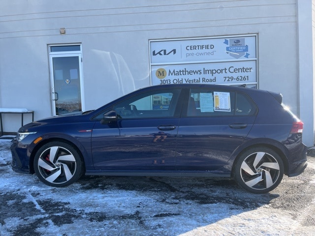 Used 2023 Volkswagen Golf GTI SE with VIN WVWSA7CD0PW138397 for sale in Vestal, NY