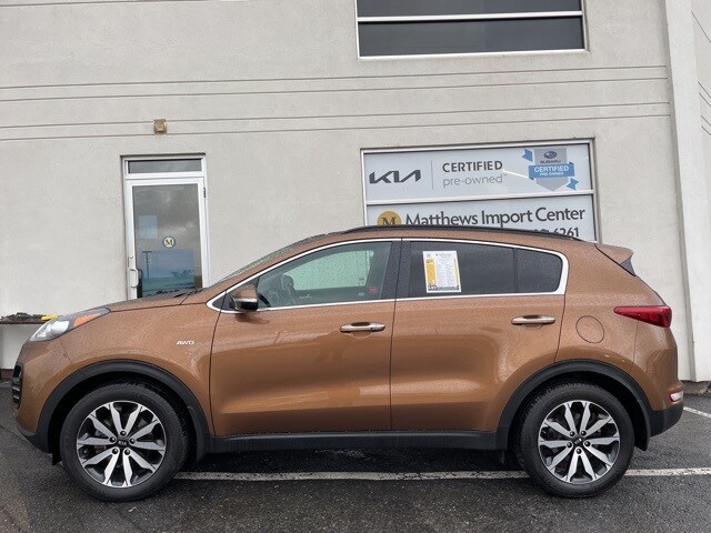 Used 2019 Kia Sportage EX with VIN KNDPNCACXK7500073 for sale in Vestal, NY