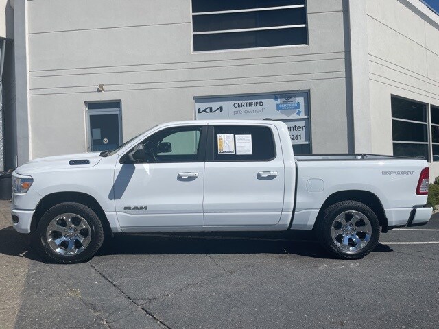 Used 2021 RAM Ram 1500 Pickup Big Horn/Lone Star with VIN 1C6SRFFT8MN781322 for sale in Vestal, NY