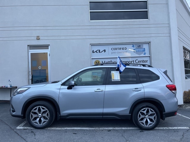Certified 2023 Subaru Forester Premium with VIN JF2SKAEC7PH543872 for sale in Vestal, NY