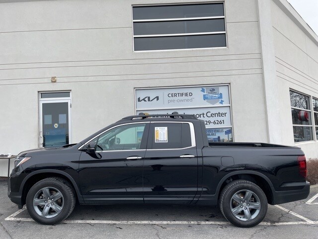 Used 2021 Honda Ridgeline RTL-E with VIN 5FPYK3F78MB017193 for sale in Vestal, NY
