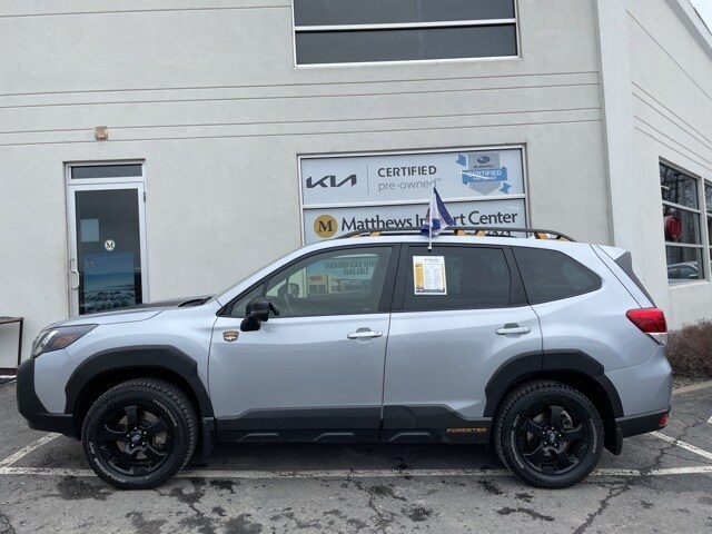 Certified 2023 Subaru Forester Wilderness with VIN JF2SKALC3PH447921 for sale in Vestal, NY