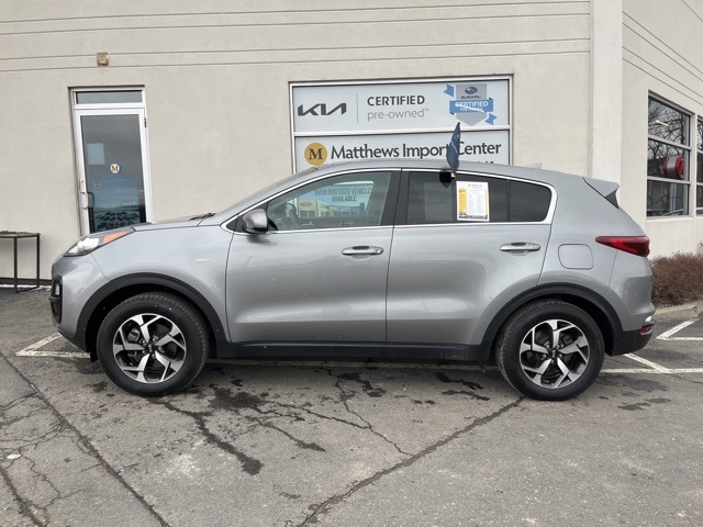 Certified 2022 Kia Sportage LX with VIN KNDPMCAC8N7001358 for sale in Vestal, NY