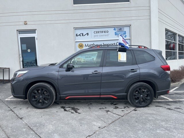 Certified 2021 Subaru Forester Sport with VIN JF2SKARC7MH591779 for sale in Vestal, NY