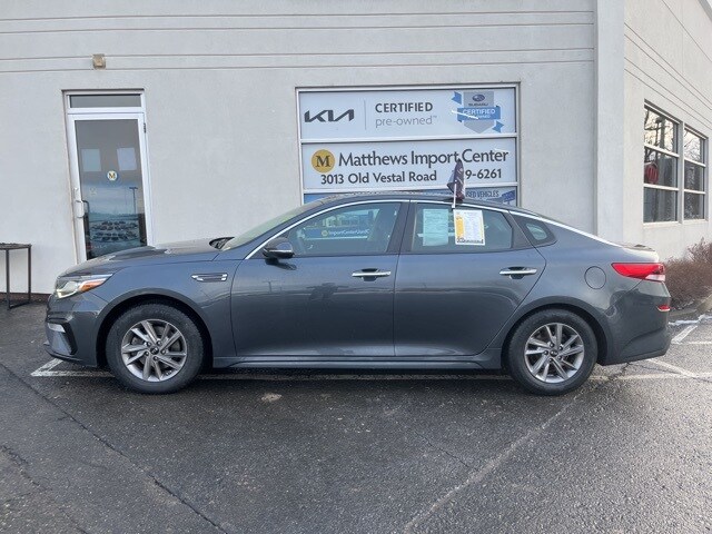 Certified 2020 Kia Optima LX with VIN 5XXGT4L37LG404144 for sale in Vestal, NY