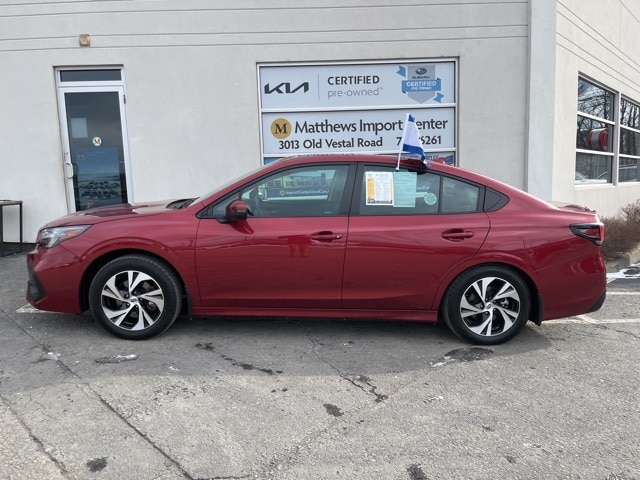 Certified 2024 Subaru Legacy Premium with VIN 4S3BWAF60R3016719 for sale in Vestal, NY