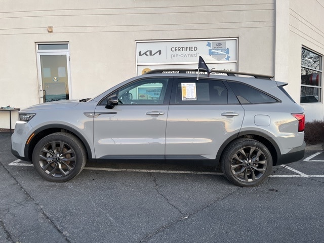 Certified 2022 Kia Sorento X-Line SX Prestige with VIN 5XYRKDLF6NG080642 for sale in Vestal, NY