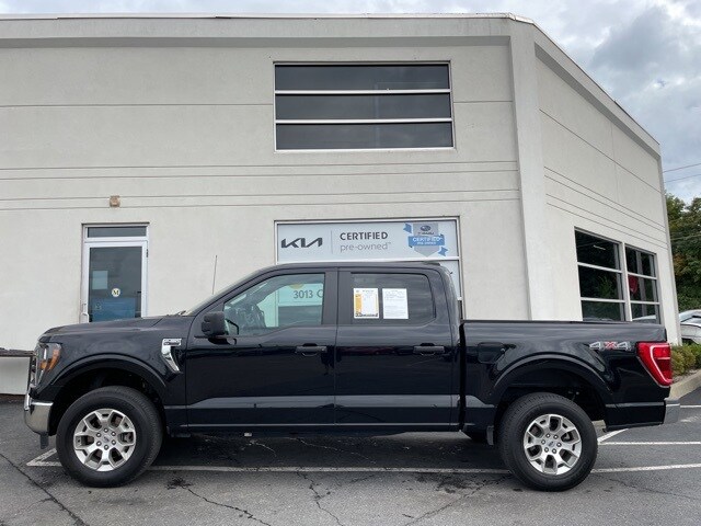 Used 2023 Ford F-150 XLT with VIN 1FTFW1E82PFB70185 for sale in Vestal, NY
