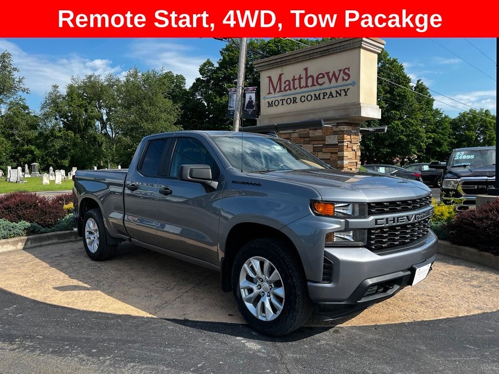 Used 2021 Chevrolet Silverado 1500 Custom Truck Double Cab