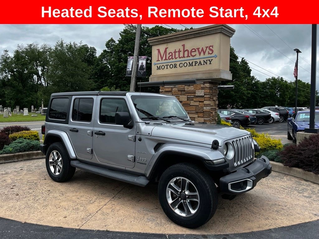 Used 2019 Jeep Wrangler Unlimited Sahara SUV