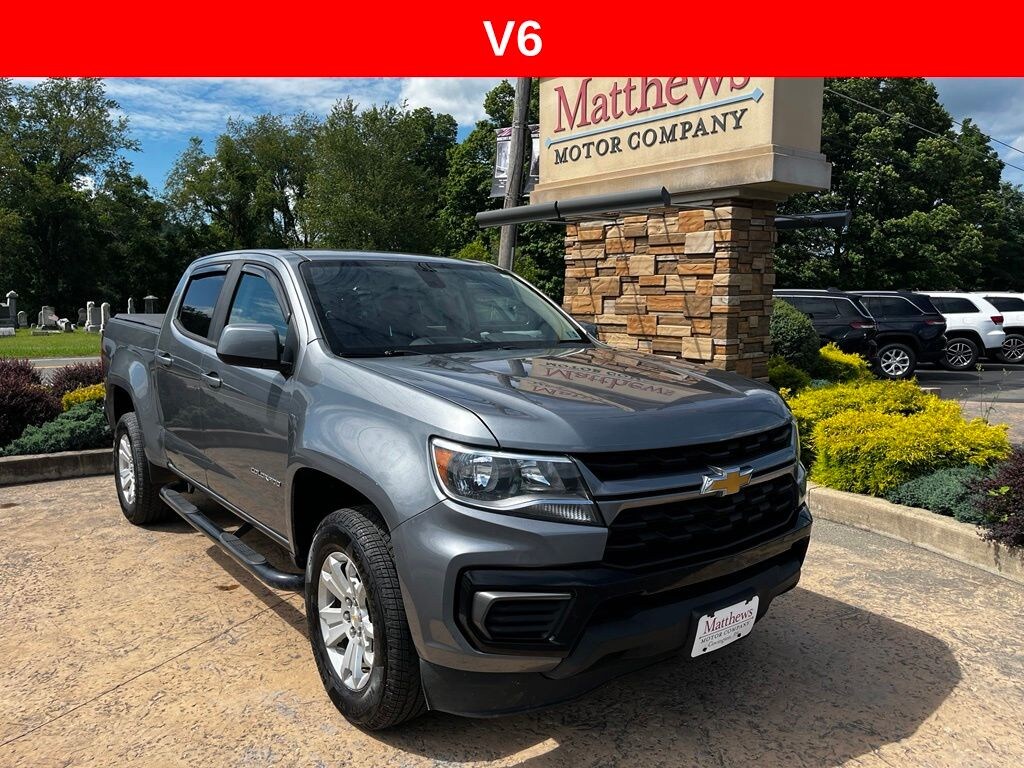 Used 2021 Chevrolet Colorado LT Truck Crew Cab