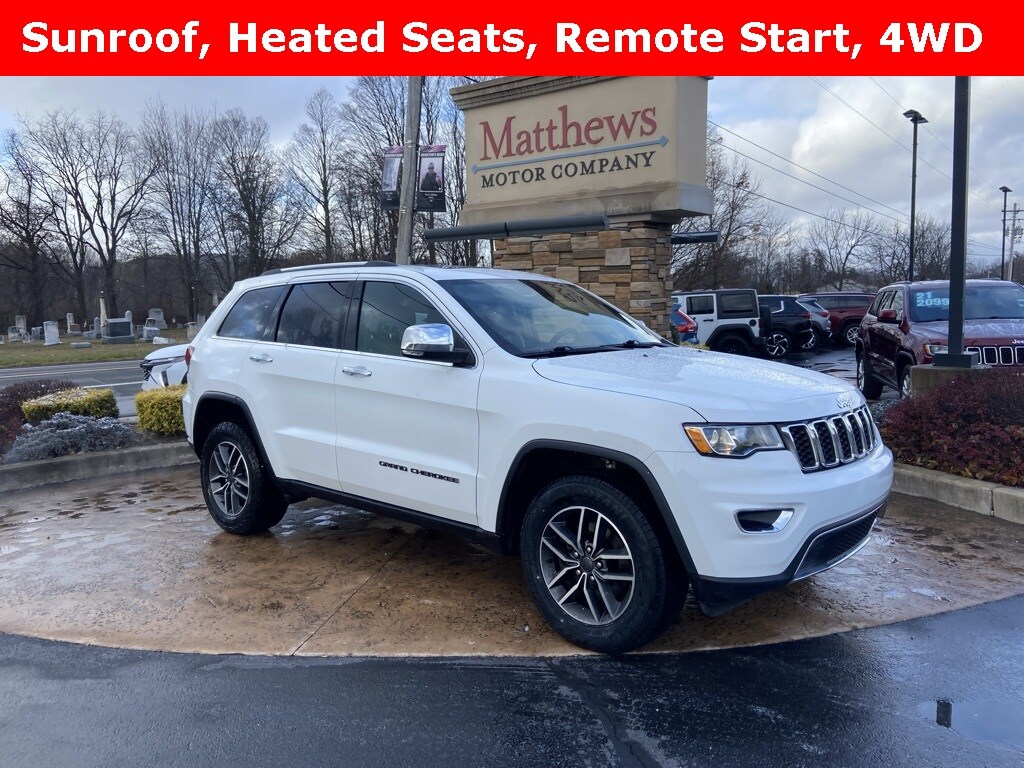 Used 2021 Jeep Grand Cherokee Limited SUV