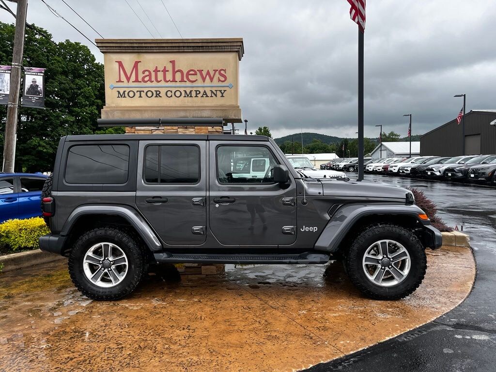 Used 2018 Jeep Wrangler Unlimited Sahara SUV