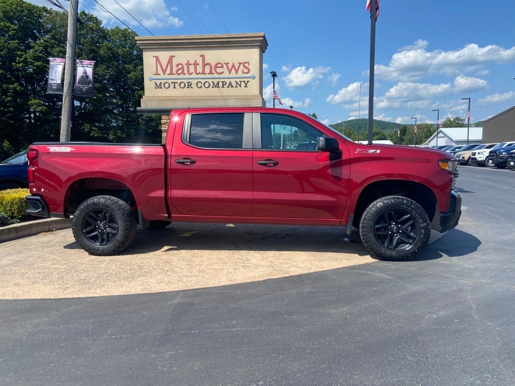 Used 2020 Chevrolet Silverado 1500 Custom Trail Boss Truck Crew Cab
