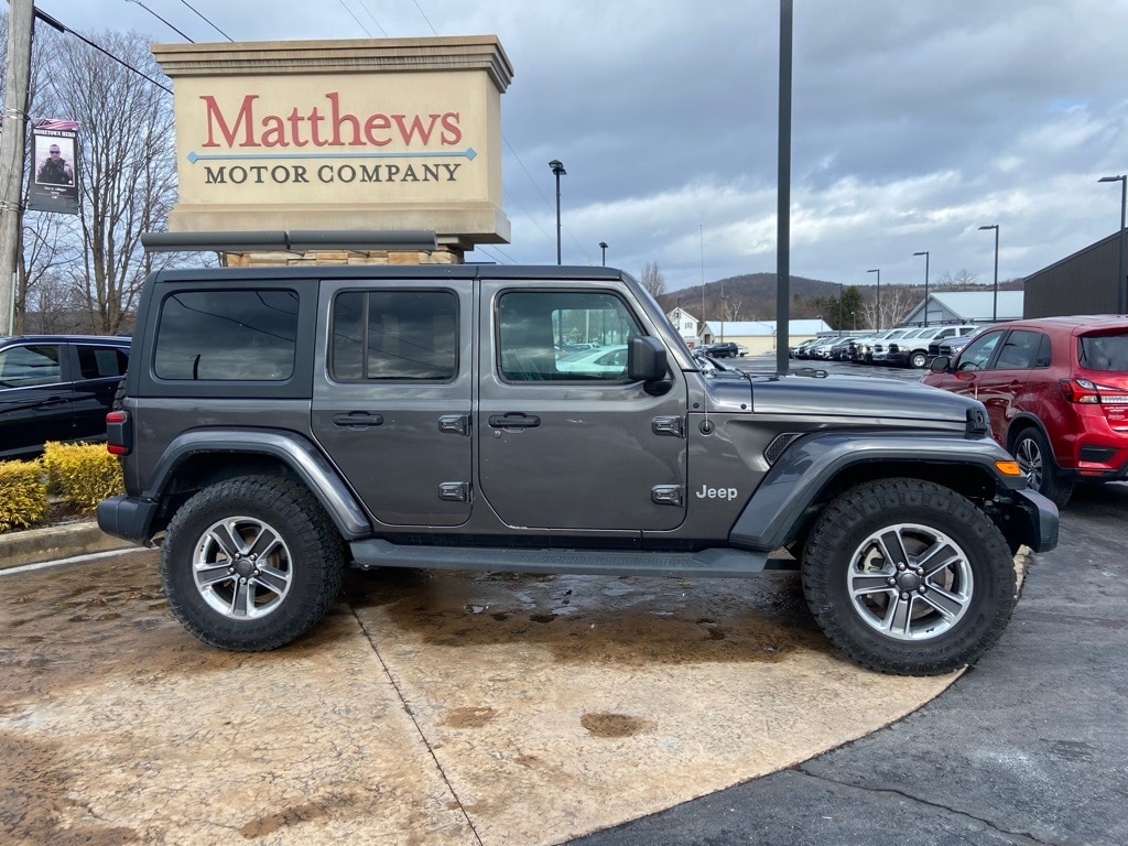 Used 2018 Jeep Wrangler Unlimited Sahara SUV