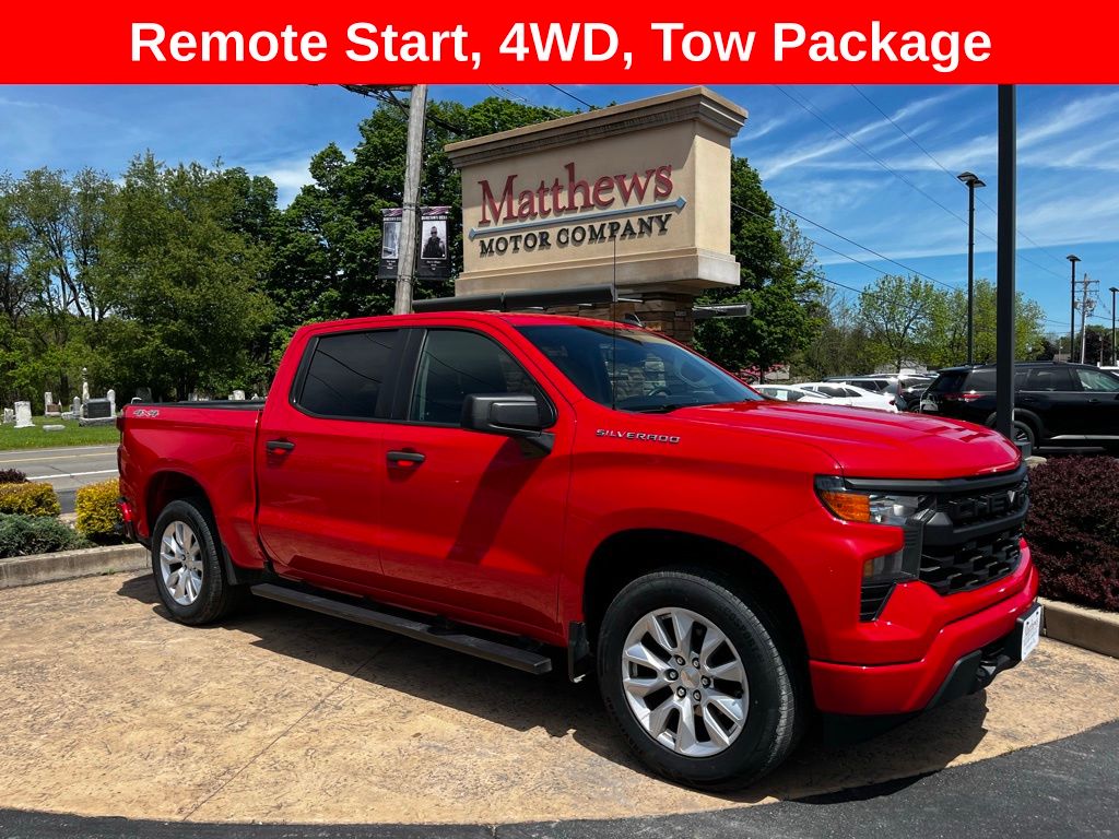 2022 Chevrolet Silverado 1500 Custom 4X4 Crew Cab Short Box's photo