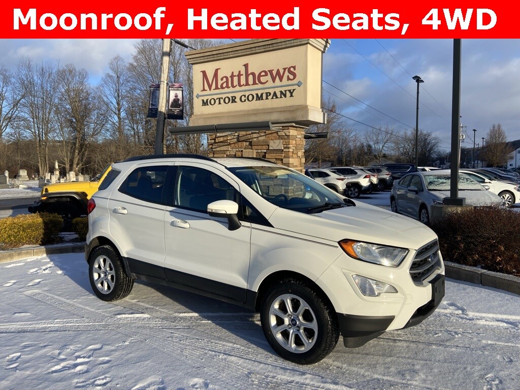Used 2019 Ford EcoSport SE SUV