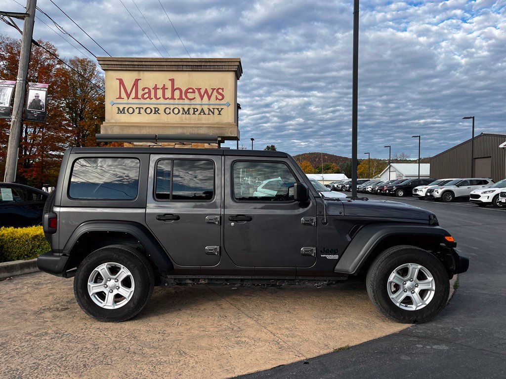 Used 2021 Jeep Wrangler Unlimited Sport S SUV