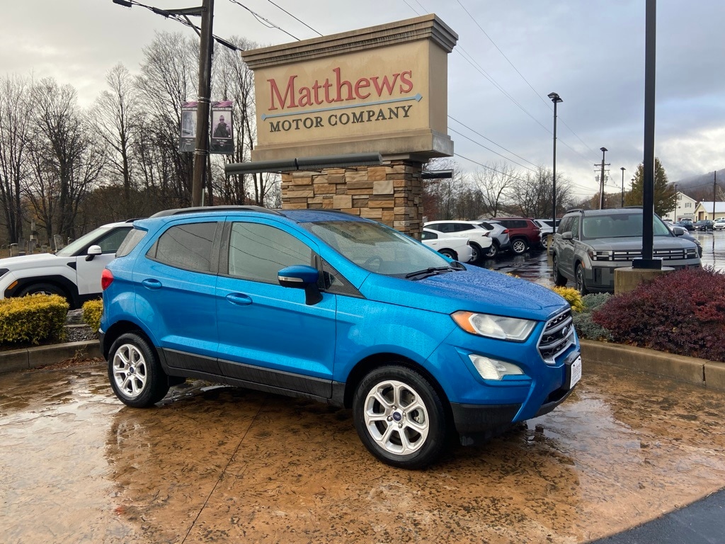 Used 2018 Ford EcoSport SE SUV