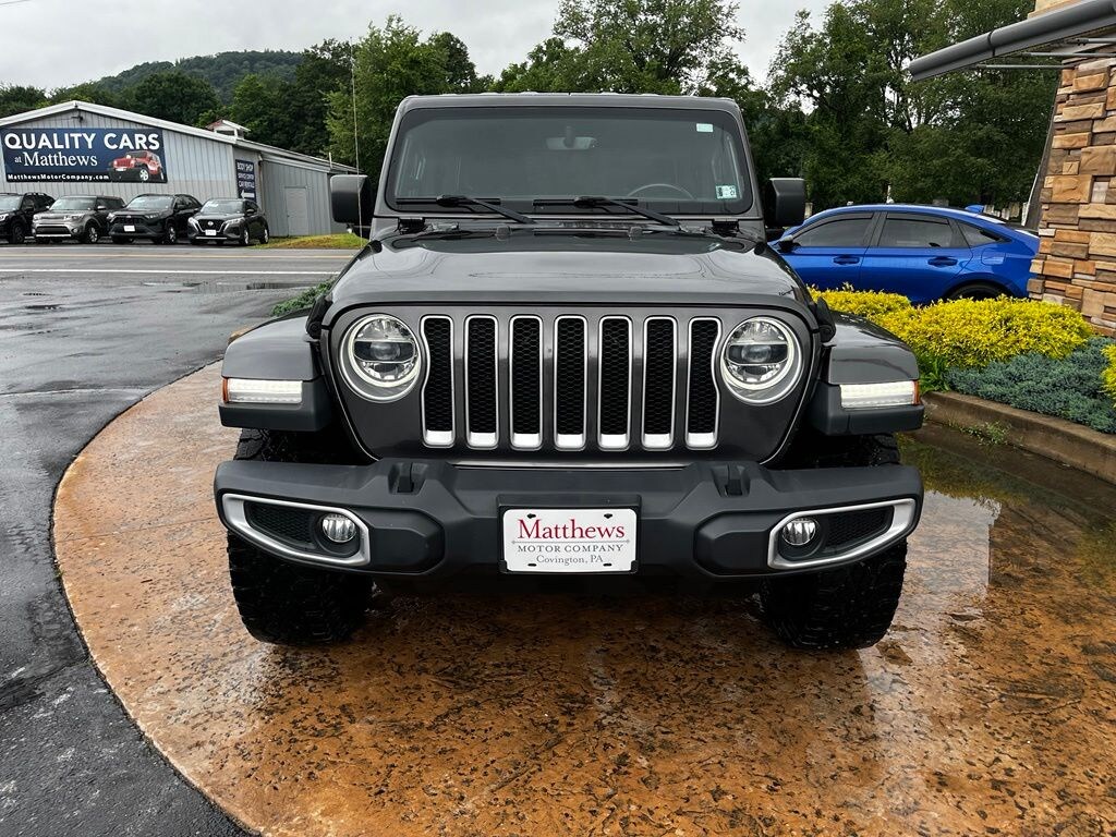 Used 2018 Jeep Wrangler Unlimited Sahara SUV