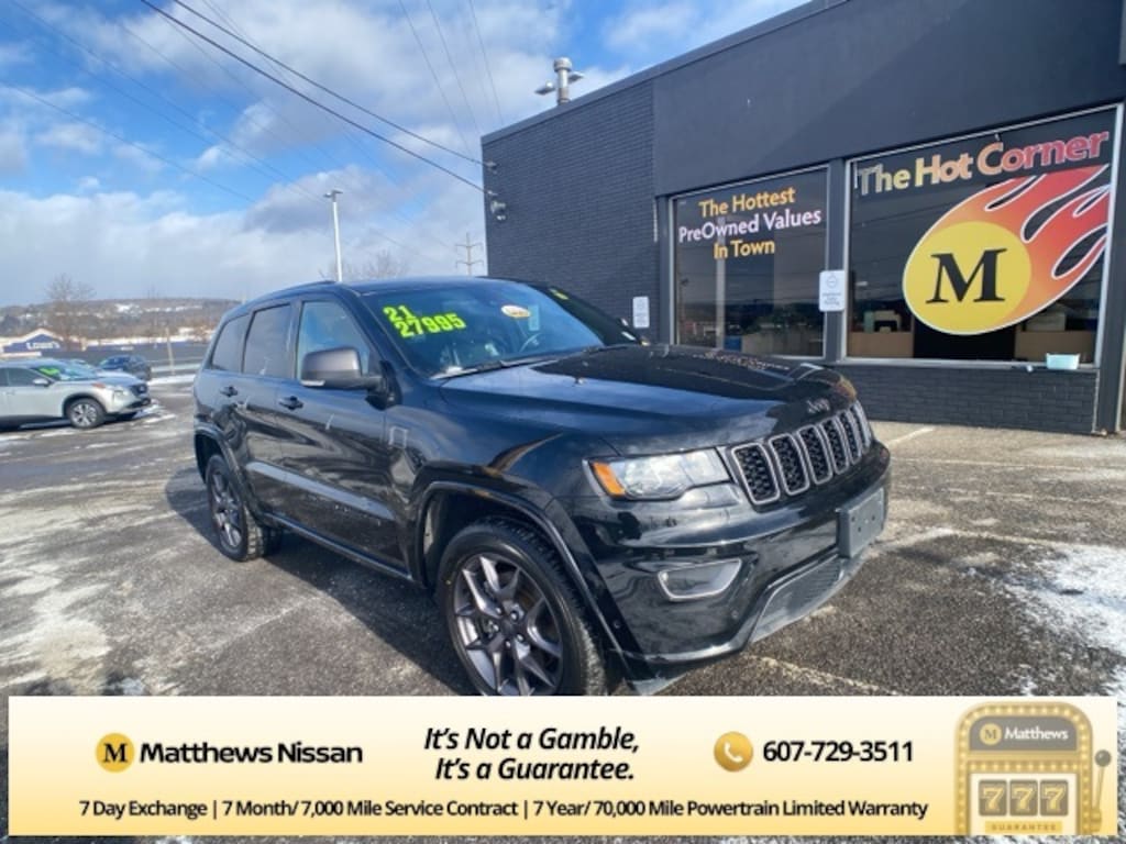 Used 2021 Jeep Grand Cherokee Limited SUV