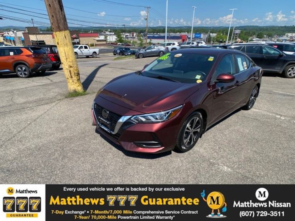 Used 2020 Nissan Sentra SV Sedan