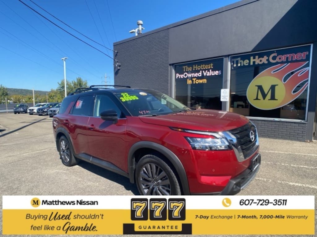 Certified 2022 Nissan Pathfinder SL SUV