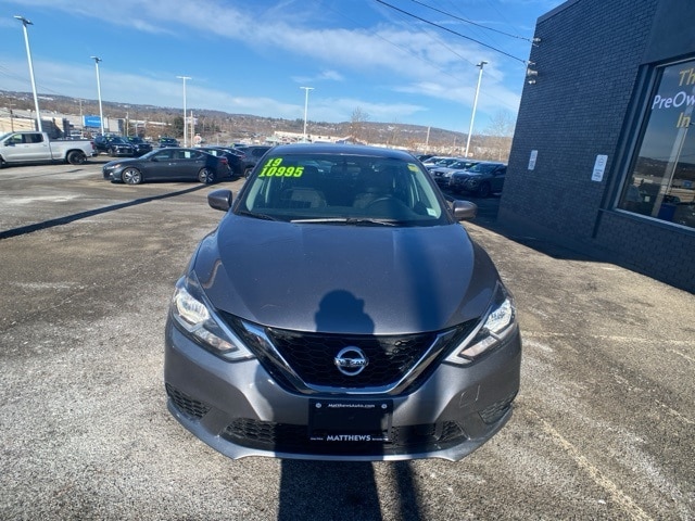 Used 2019 Nissan Sentra SV with VIN 3N1AB7APXKY371665 for sale in Liverpool, NY