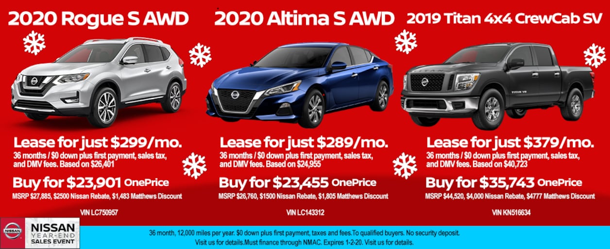 Matthews Nissan New Nissan Dealership in Vestal, NY