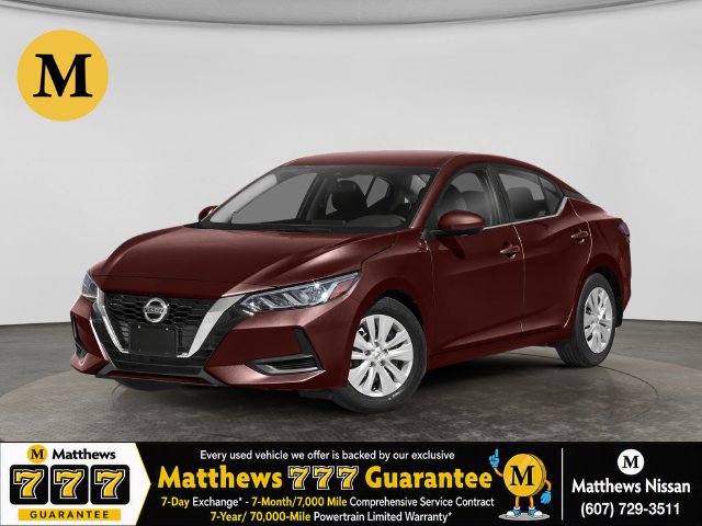 Used 2022 Nissan Sentra SV with VIN 3N1AB8CV5NY248006 for sale in Vestal, NY