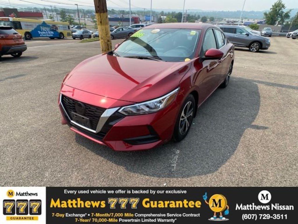 Used 2022 Nissan Sentra SV Sedan