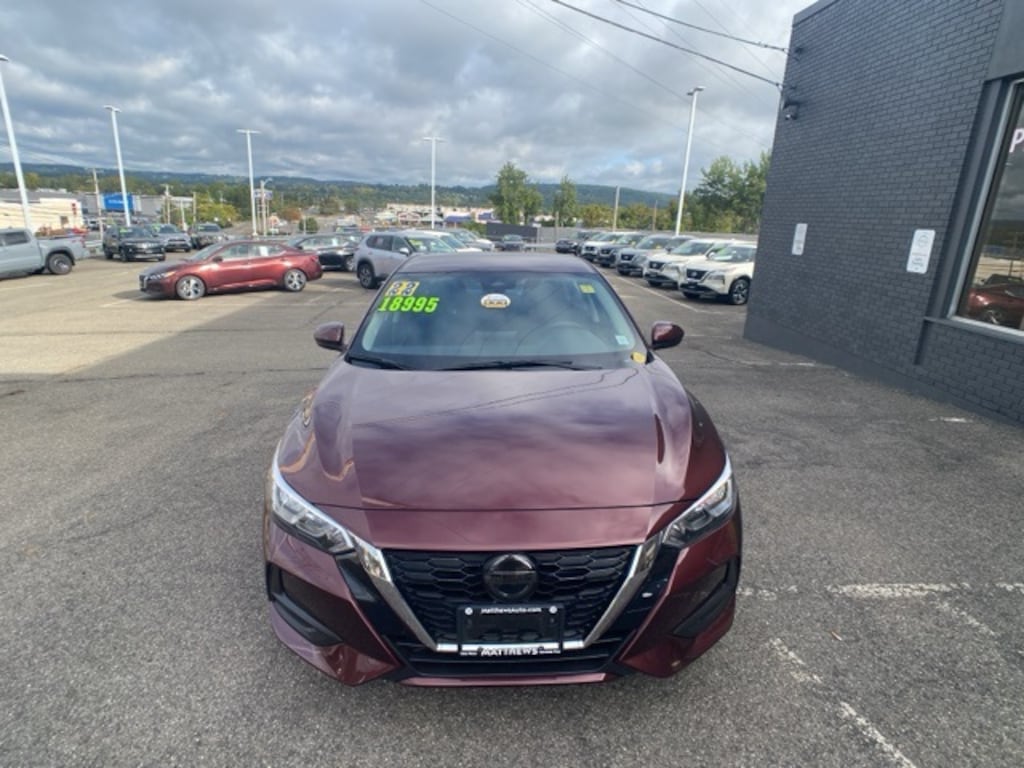 Certified 2022 Nissan Sentra SV Sedan