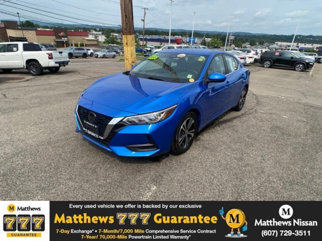Used 2021 Nissan Sentra SV Sedan