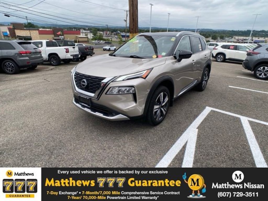 Certified 2022 Nissan Rogue Platinum SUV