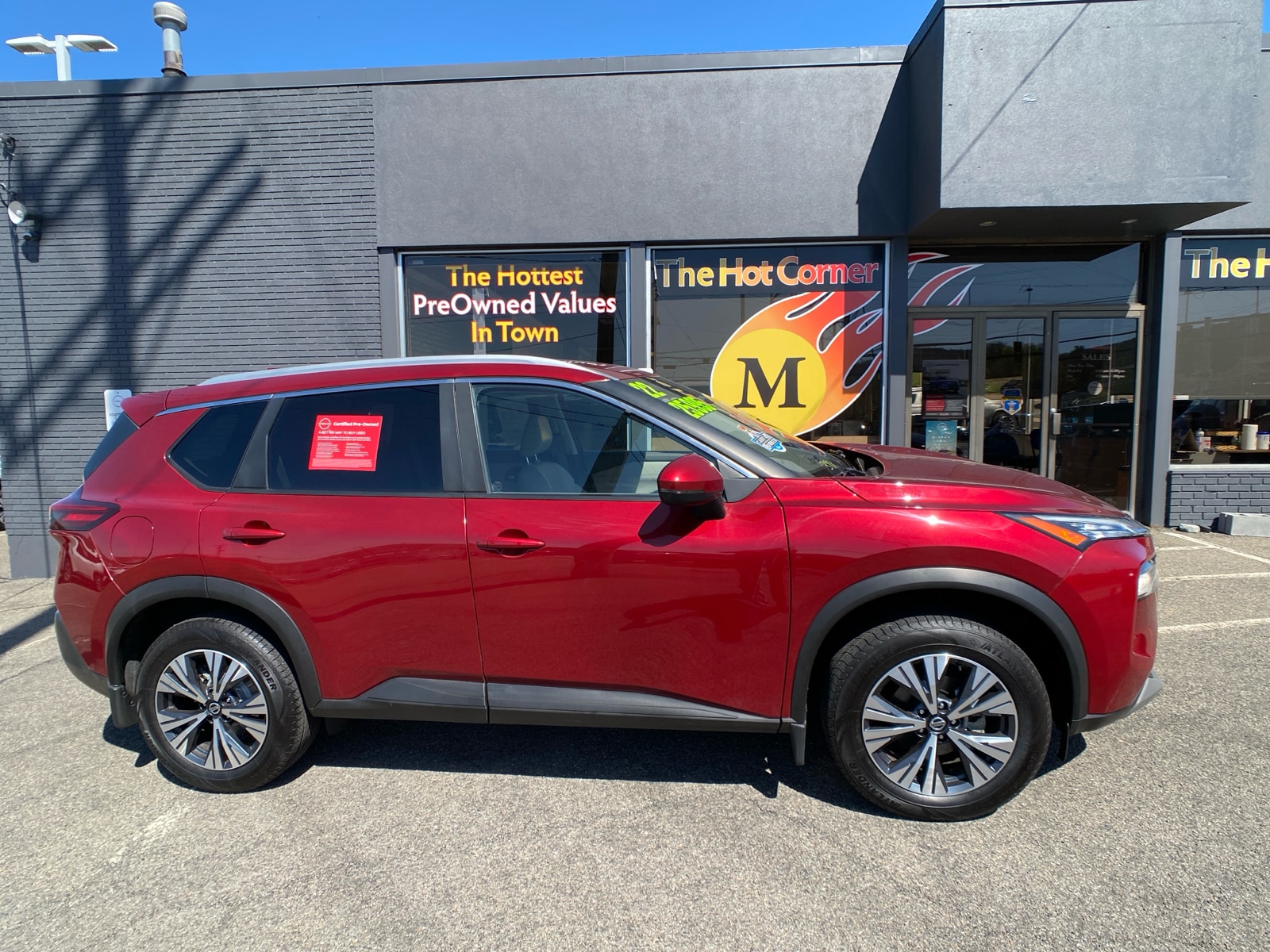 Certified 2022 Nissan Rogue SV with VIN JN8BT3BB7NW338813 for sale in Liverpool, NY
