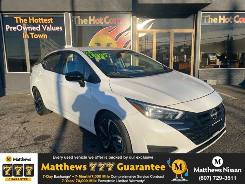 Certified 2024 Nissan Versa 1.6 SR Sedan